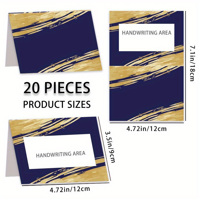 TEMU 20 cartes de de siège dorées, cartes de de siège pour toutes les occasions, banquets festifs, cartes de table pour toutes les occasions pour ,