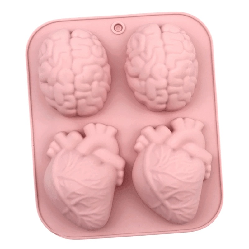 Image of 1pc 4- Silicone Cake Mold Chocolate Decorating Mold Handmade Pastry Mold Baking Tool