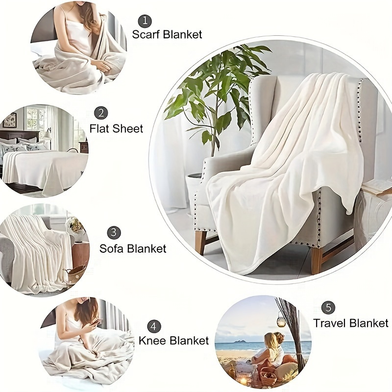 Custom Photo Flannel Throw Blanket, Cozy Design