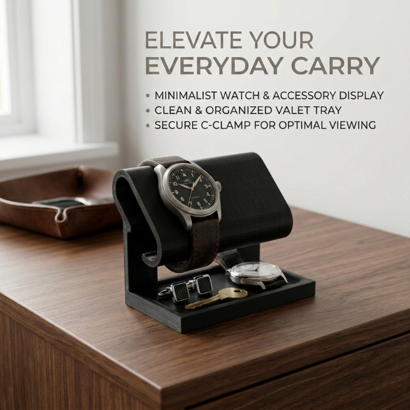 TEMU Fashion Jewelry Watch Display Stand, Watch Stand And Necklace Ring Stand, Suitable For Watches, Bracelets, Used For Retail Store Display And