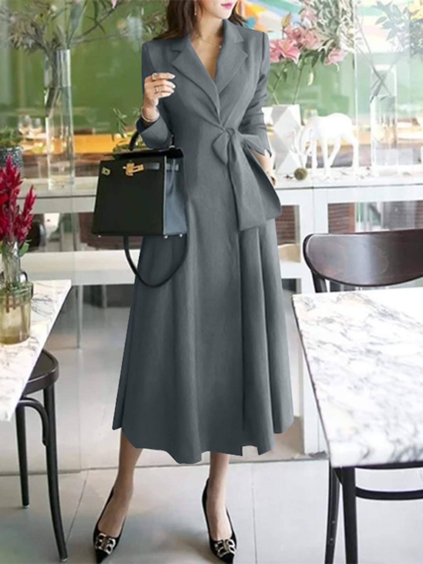 ワンピース andmary Chuchu pleats ribbon dress gray andmary Chuchu pleats ribbon dress gray（andmary Chuchu