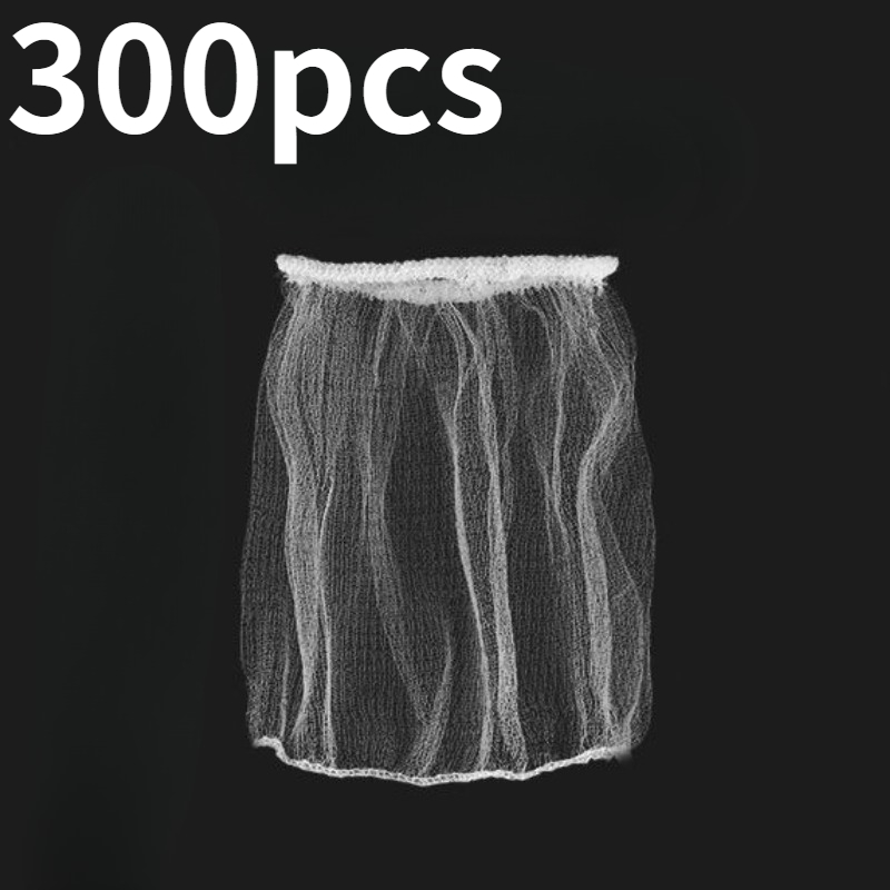 Image of 300pcs Disposable Mesh Sink Strainer Bags Kitchen Sink Strainer Mesh Bag Disposable Sink Net Strainer Filter Bags Replacement