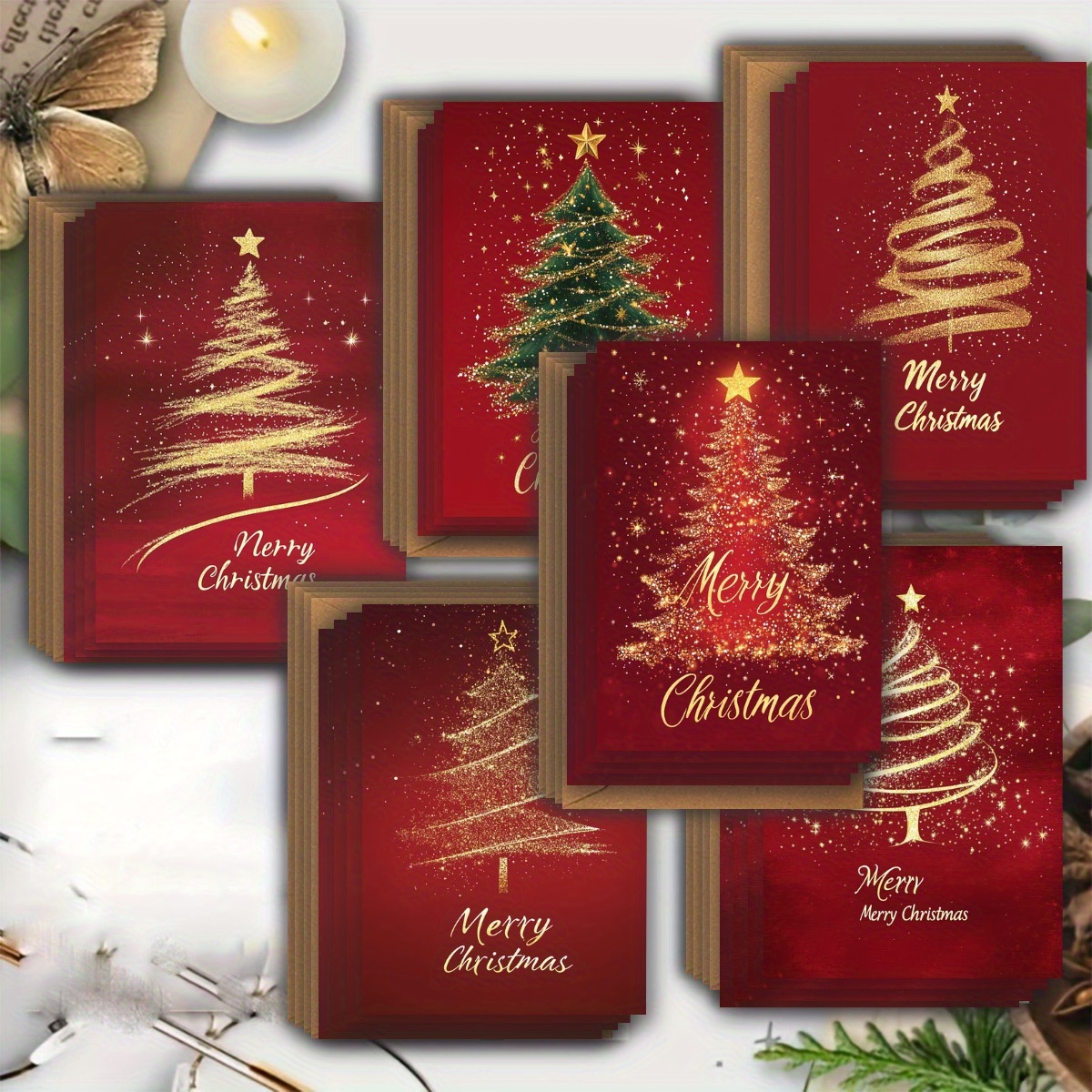 christmas card sold on Temu United States, image size:1200x1200