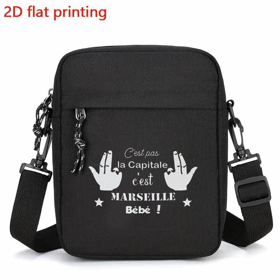 TEMU Sac Bandoulière Homme | Sac Bandoulière Homme Imprimé - Bretelle Réglable, Fermeture Éclair, Doublure Élégante et Durable, Sac à Dos Grande pour