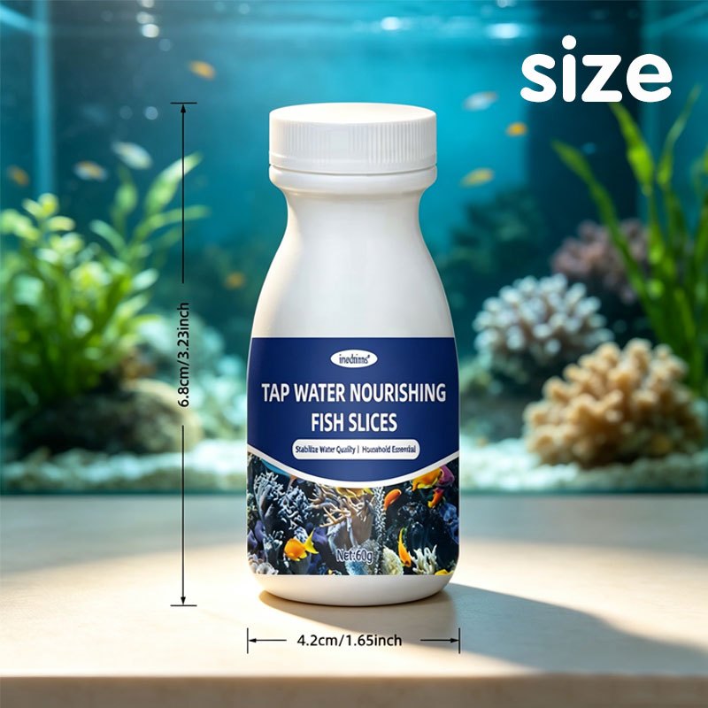 TEMU Comprimés pour aquarium du robinet - Comprimés de purification d'eau éliminant le chlore pour les changements d'eau d'aquarium, pas besoin d' au