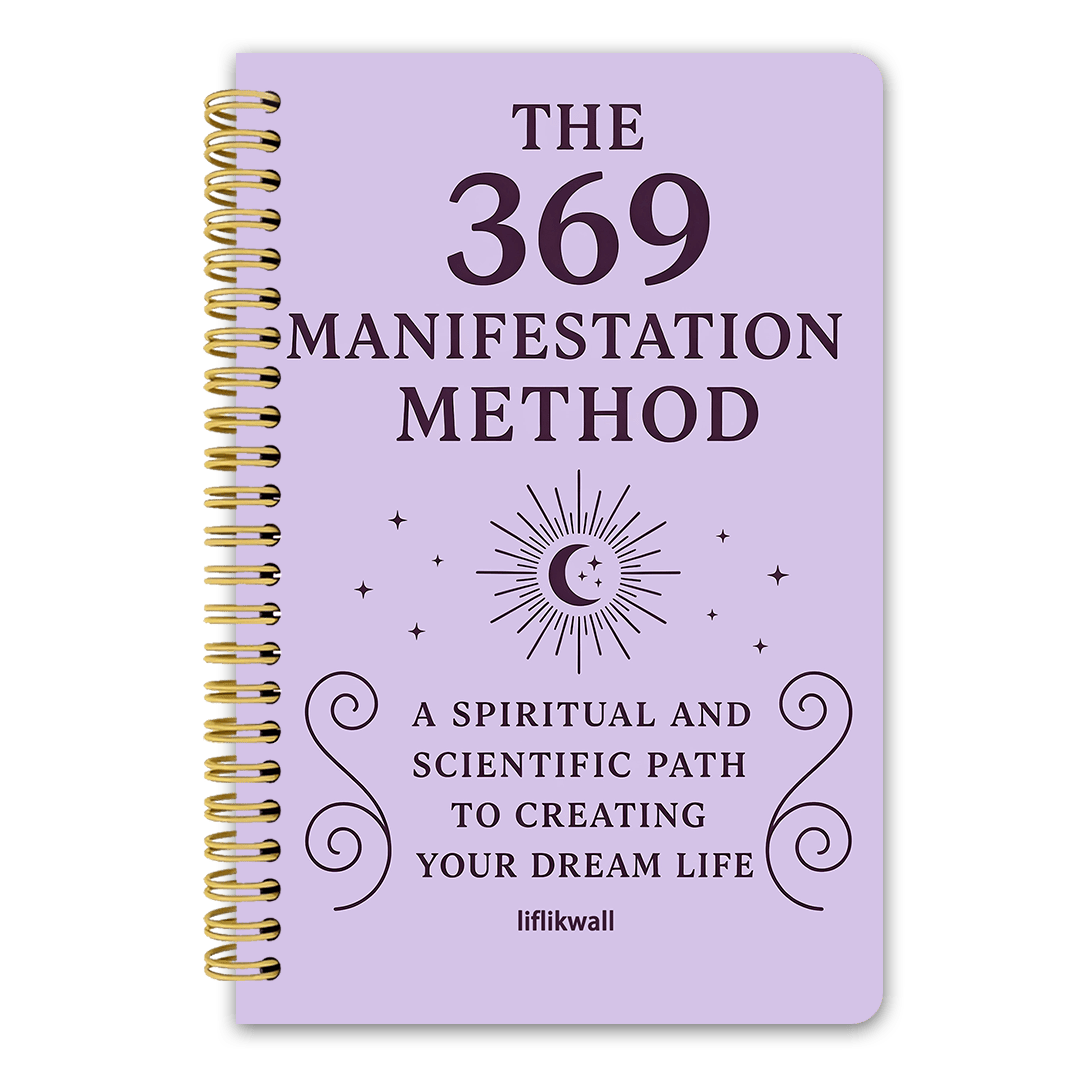 TEMU 1pc 369 Manifestation Journal - Diary Suitable For Reality Shaping, 45-day & Prompts, Compact 5.5x8.3in Notebook With Perforated Pages For Loa