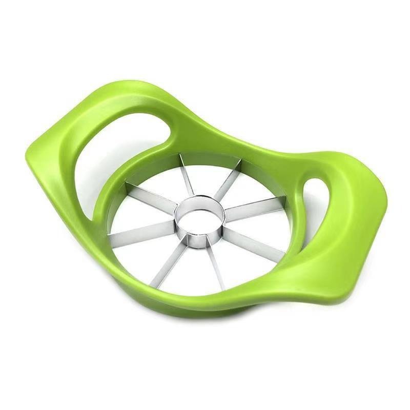 E-shop SHAON Edelstahl Obstschneider, Perfektes Dünnschneide-Design, Kernentferner, Unverzichtbar für Picknicks den Hausgebrauch, Präzises Schneiden,