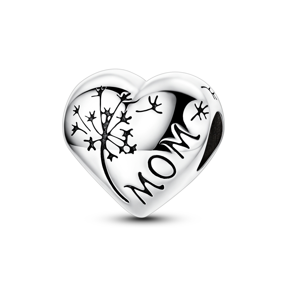 Image of Dandelion Mother Daughter Charm Bead Fits Original Bracelet Necklace, Family Jewelry Gift (mother's Day)