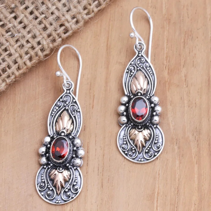 Vintage Hanging Gourd Ear Hook Earrings