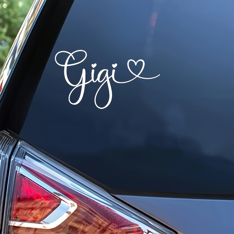 TEMU Vinyl Heart Sticker Sticker For Car Laptop Trucks And Walls