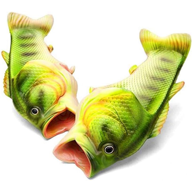 Jerzmy Clown Fish Cloud Slides Soft Funny Animal Slippers for Indoor & Outdoor e