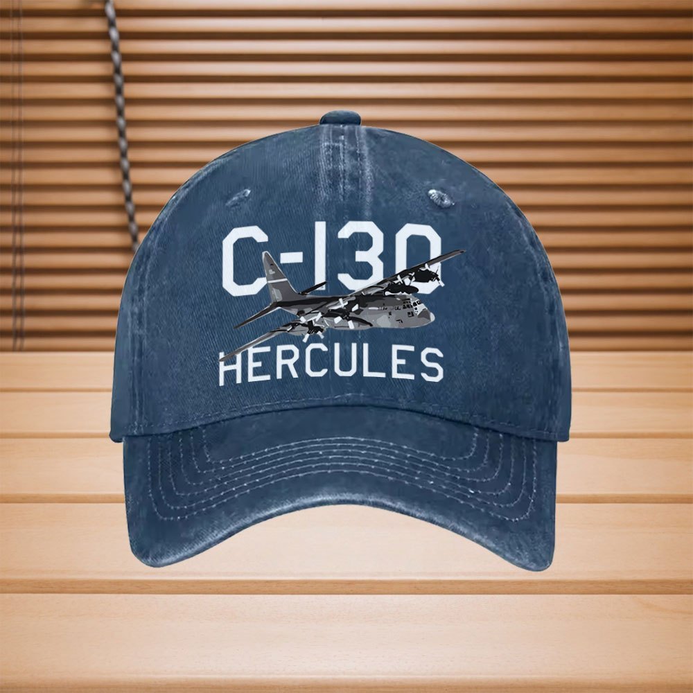 TEMU 1pc - Adjustable Unisex Aviation-themed Hat With Plane Print, Force Design For Pilots, Airplane Enthusiasts, Outdoor & Casual Wear ()