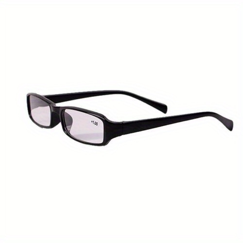 6-Packs Unisex Rectangle Reading Glasses, Polycarbonate Lens & Frame, Farsightedness Presbyopia Eyewear, Simple Gradient Design