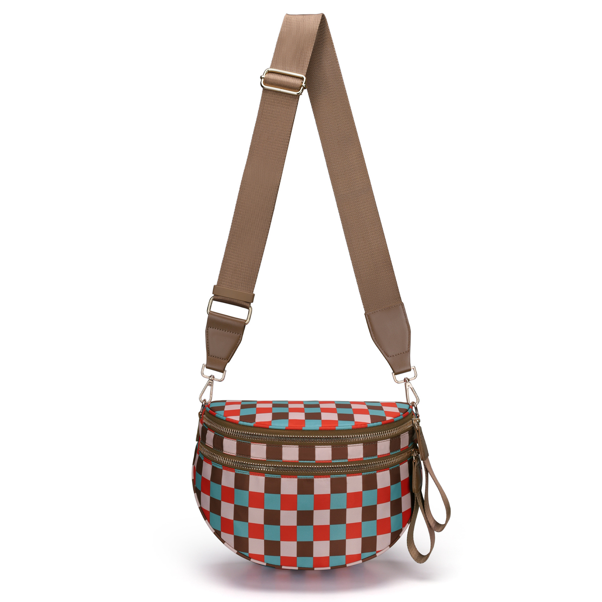 TEMU Single-shoulder Bag Women's Fashion Versatile Oxford Cloth Large Capacity Shell Bag Lightweight Crossbody Sports Bag Women's Crossbody Waist Bag