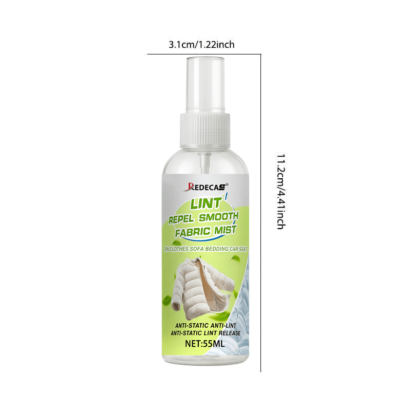TEMU Gkw Instant Pet Hair Remover Spray Suitable For Clothing, Furniture, Carpets & Curtains - Anti-static Formula & Moisturizing Technology, Manual
