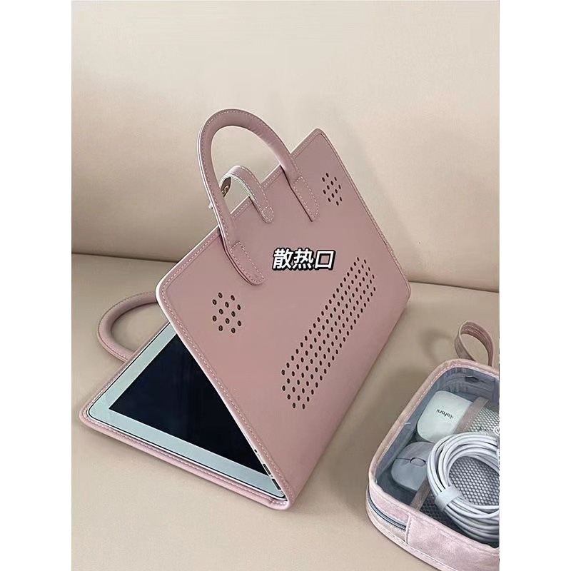 TEMU Protective Case, Computer Bag, Laptop Handbag, Pink Computer, Unisex Style/ /