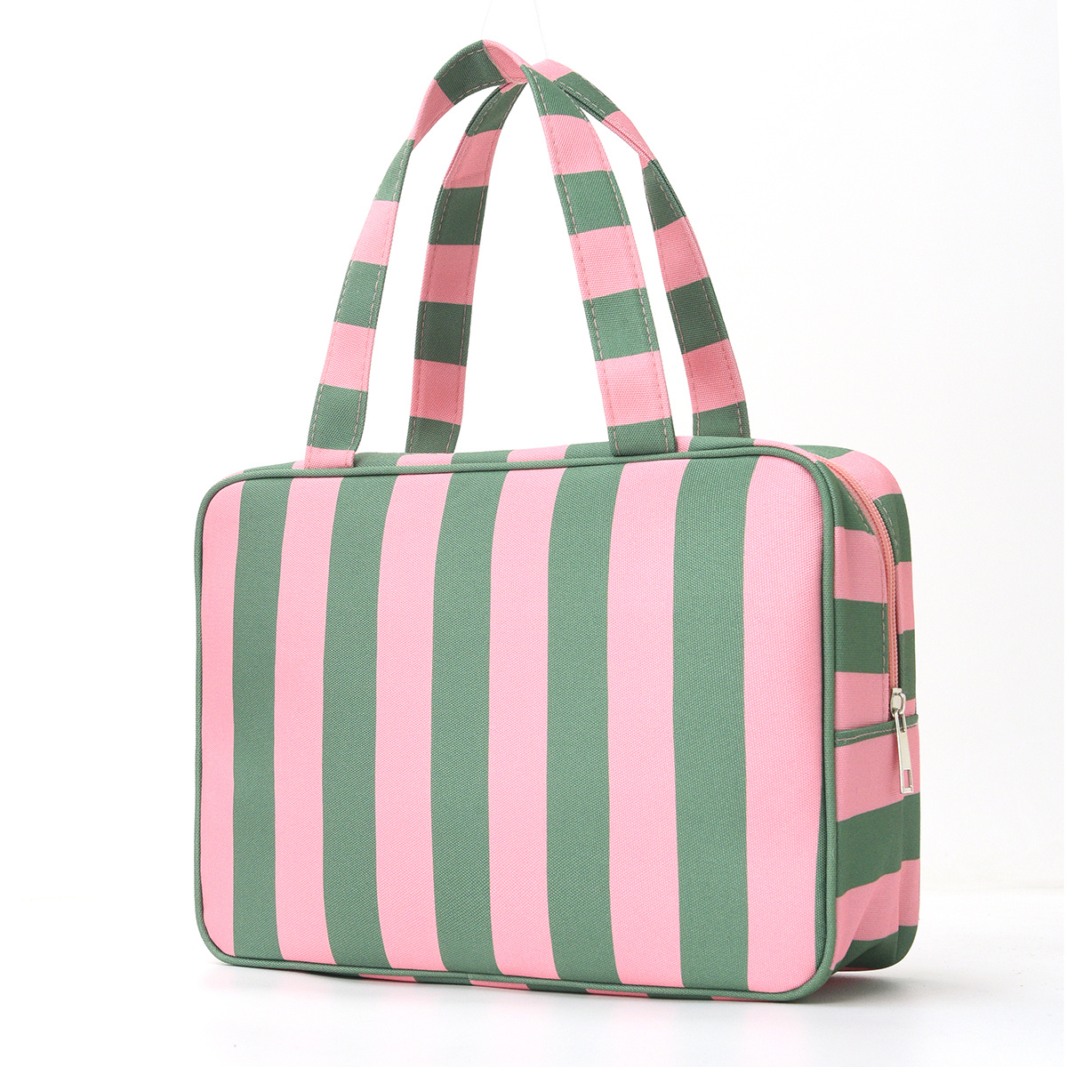 E-shop 1 Stück Große Kapazität Elegante Reise-Kosmetiktasche – Polyester-Aufbewahrung, Geräumig für Geschäftsreisen, Täglichen Gebrauch, Geschenk