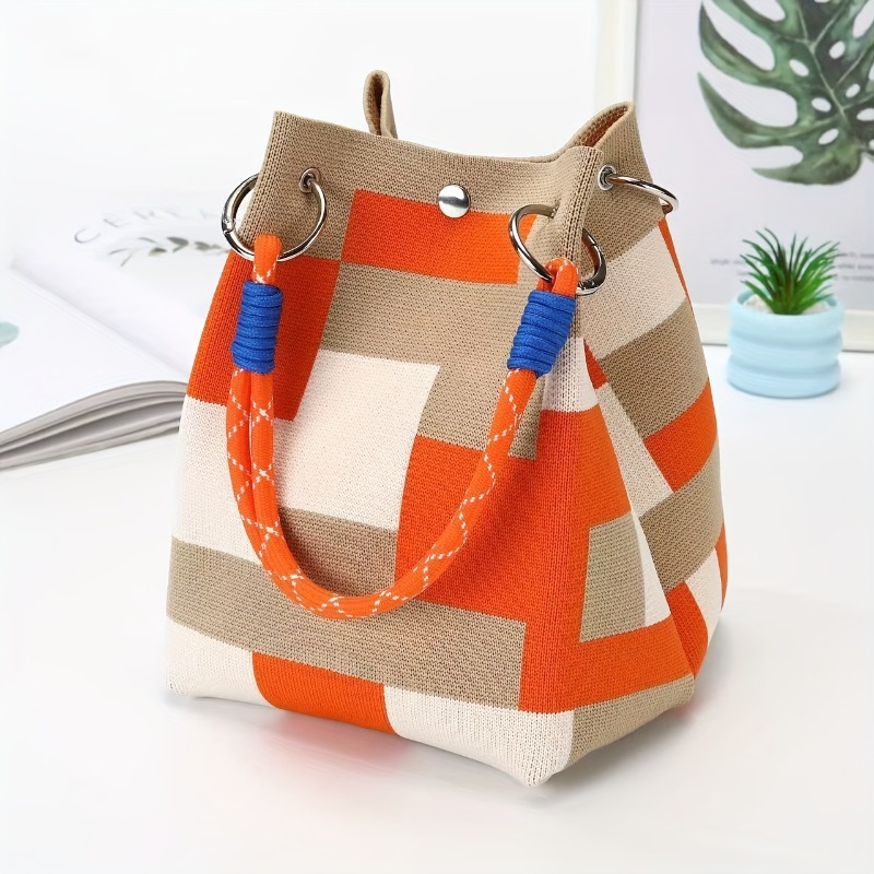 TEMU New Women's Handbag, Stylish And Lightweight Tote Bag, Wear-resistant And Durable Women's Handbag And Wallet, Storage Bag, Can Hold Phone,