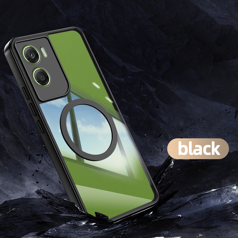 TEMU Phone Case: Compatible With Motorola Moto G06 /moto G06 Power Shockproof Phone Case Magnetic Casing Transparent Acrylic Cover Camera Lens
