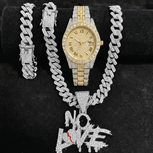 No Love Rapper Chain no love chain sold on Temu United States