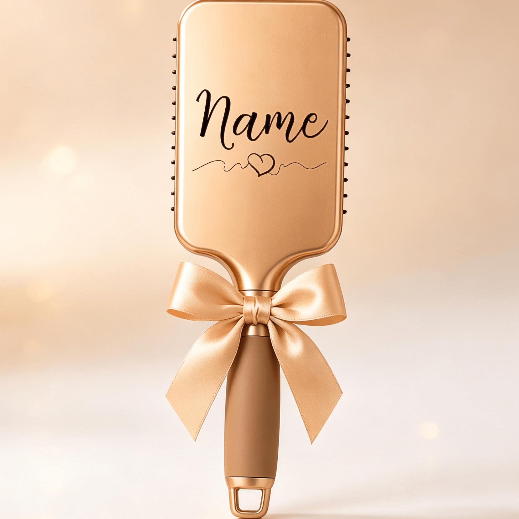 TEMU Personalized Name Comb, Suitable For Grooming, Easy To Carry During Commuting, Ideal For Women, Makes An Elegant Bridesmaid Wedding Gift Or A