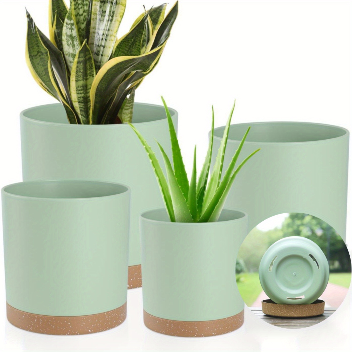 Coole 8er-Set Blumentöpfe In Bunten Farben – Perfekt Für Drinnen Und Draußen!