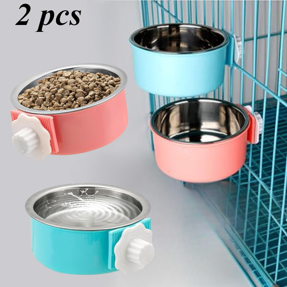 No Spill Pet Crate Bowl Water Bowl SS NON-SPILL