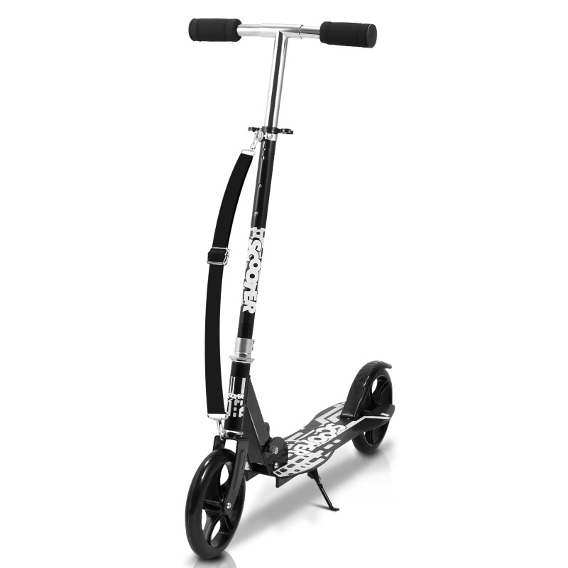 Zložljiv skuter v 4 barvah, pedalni skuter, mestni skuter s 3 nastavljivimi višinami, mestni freestyle kickscooter, Prenosni transport,Mestno