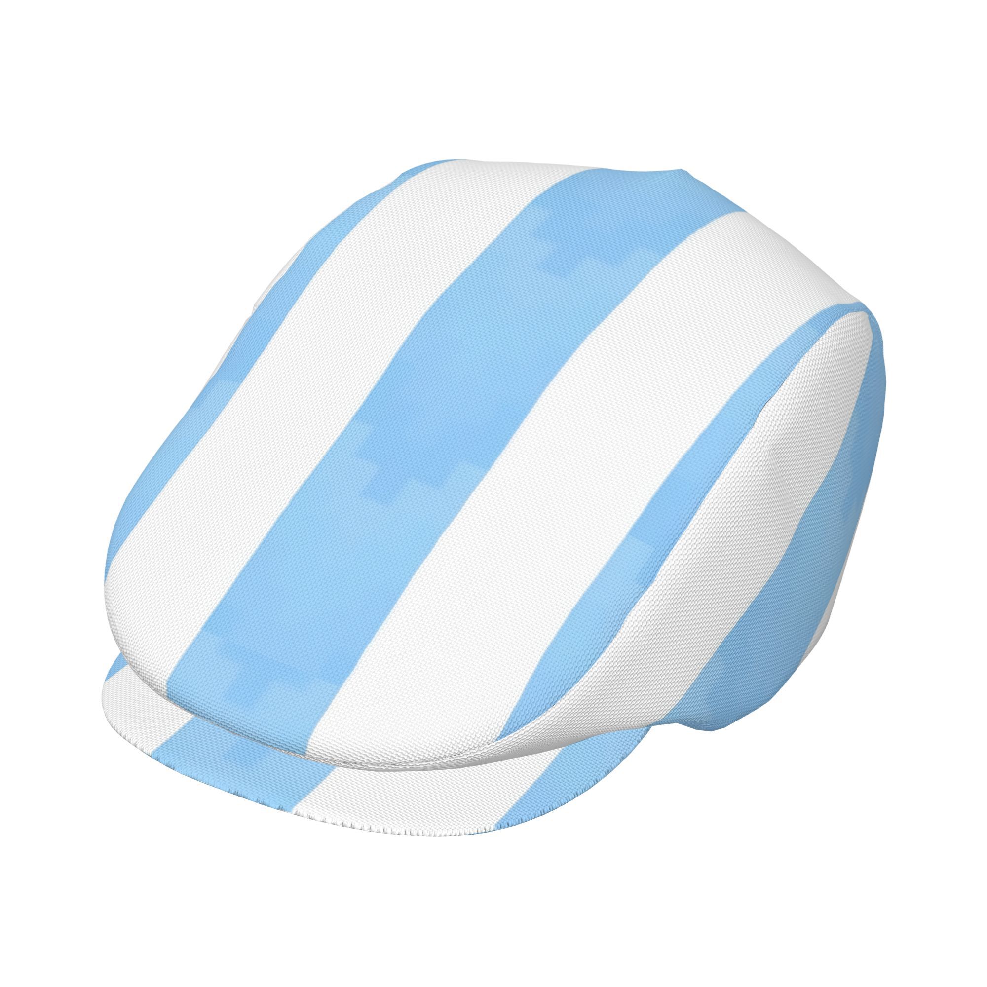 TEMU 1 imprimé à rayures , casquette de journalier rétro, un accessoire de mode unisexe indispensable pour les activités de loisirs air et les