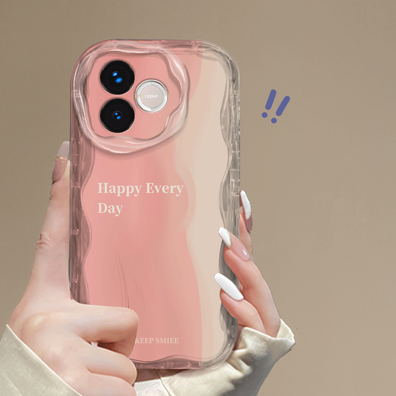 TEMU Phone Case - Suitable 600 Lite 5g Case Flexible Tpu Transparent Shockproof Gradient Color Painted Back Cover