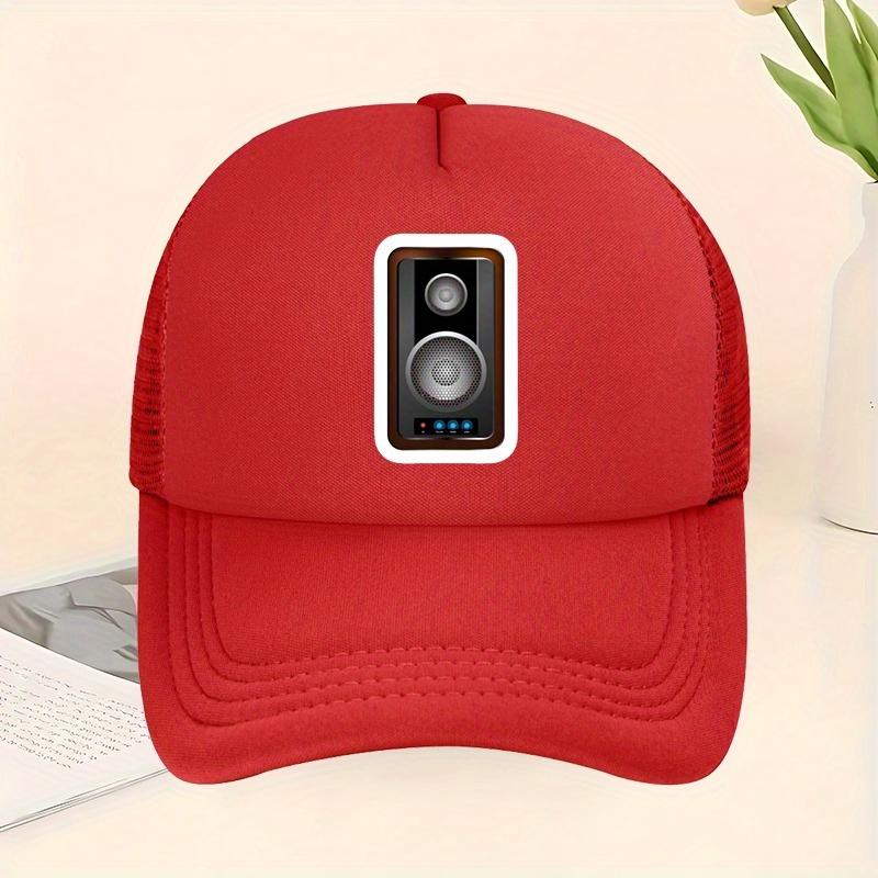 Casquette de baseball noire avec haut-parleurs intégrés - Design confortable et élégant adapté aux hommes et aux femmes, parfaite pour les jours décontractés, les mélomanes et les occasions spéciales, un chapeau pour les passionnés de musique | Casquette confortable | Chapeau durable