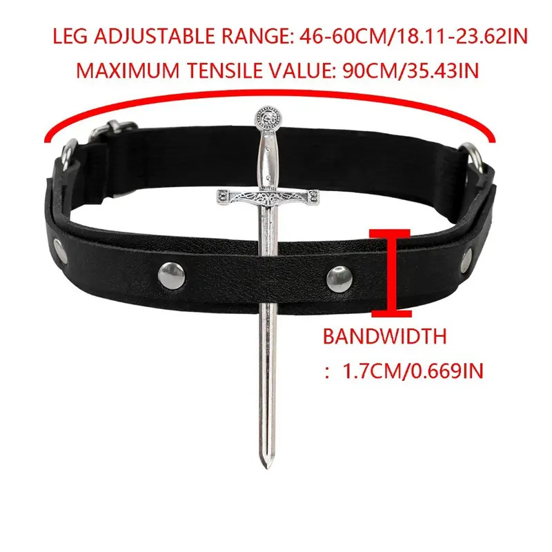 1 set pu leather punk studded garter belt thigh straps - Temu Bahrain 1 set pu leather punk studded garter belt thigh straps - Temu Bahrain