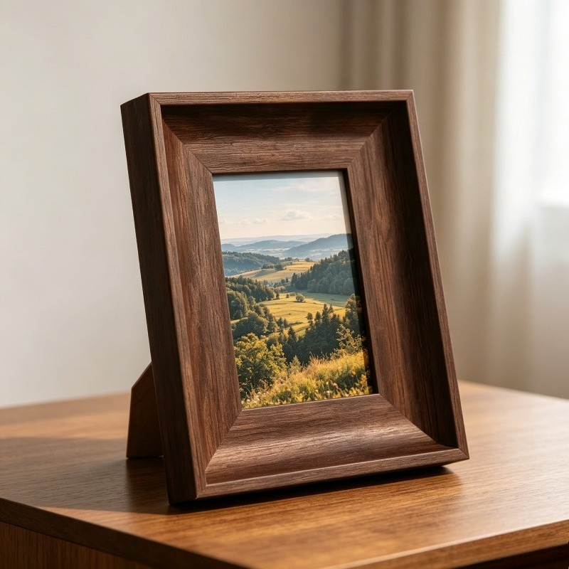 1pc Photo Frame, Suitable for 4x6 / 5x7 / 6x8 Photo Display, Light Luxury Couple Wedding Photo Frame for Living Room, Kitchen, Office, Bedroom, High-End Creative Photo Frame Decoration