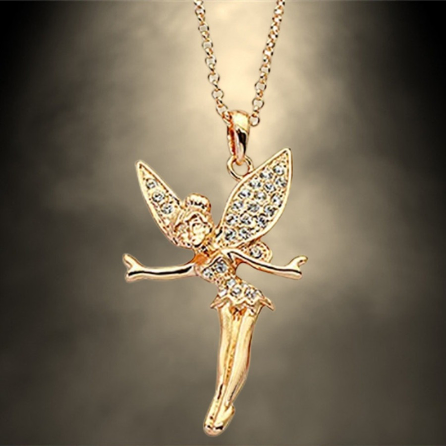 TEMU 1pc Fashion Exquisite Necklace Cute Elf Necklace Men's And Women's Necklace Daily Gift Easter Gift Gift Birthday Party Gift Christmas Gift