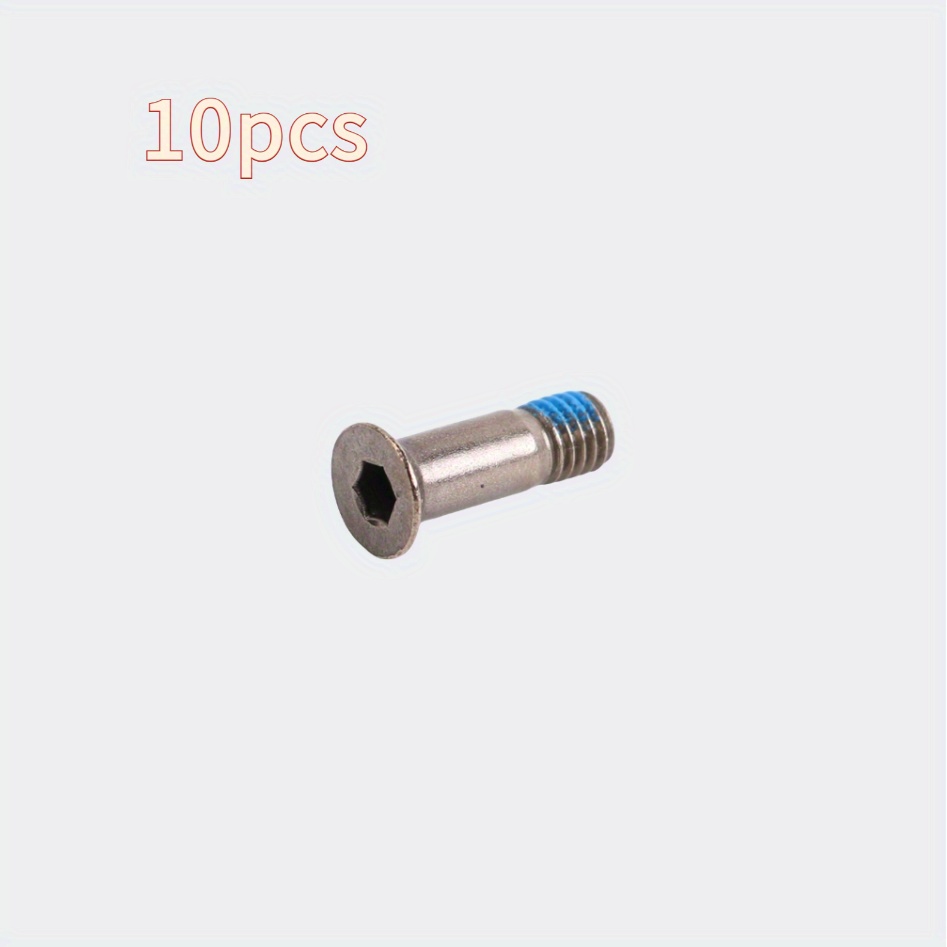 TEMU 10pcs Bicycle Rear Derailleur Silvery Screw Fixing Universal Repair Parts Accessories, Diy Repair, Accessories, , Compact Parts, Durable Metal,