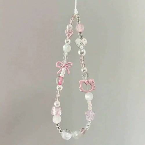 with chain keychain accessory pendant anti loss lanyard