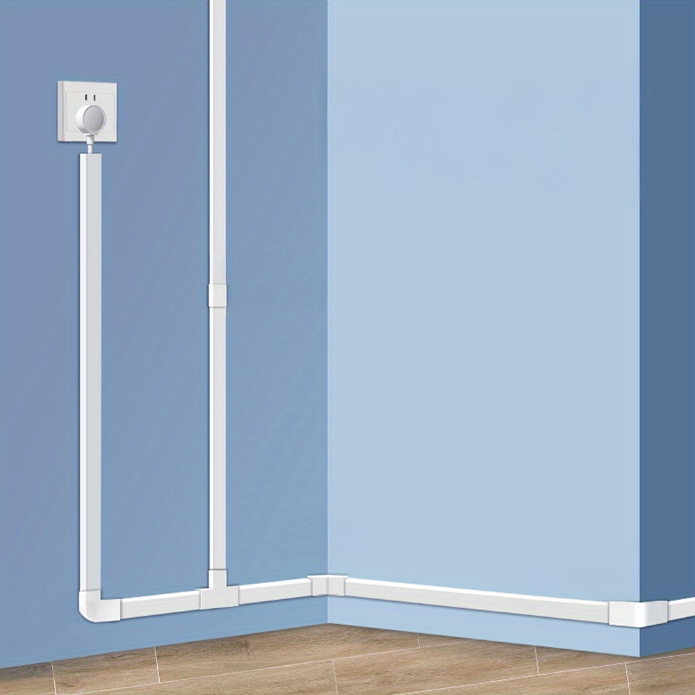 10m PVC Cable Hiding Cover for Household Wire Management
