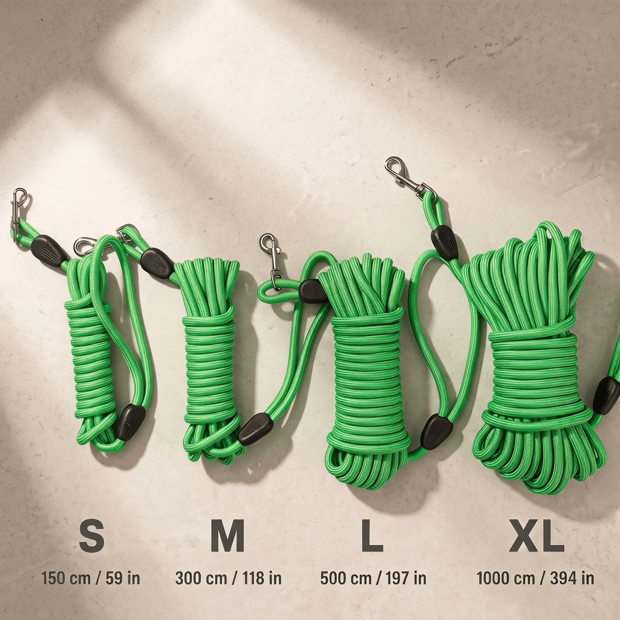 Heavy-Duty Dog Training Leash, Weather-Resistant Nylon