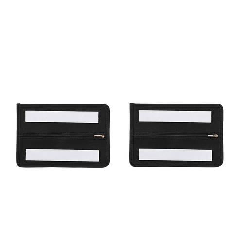 2/4 stuks verborgen kluis met sterke kleeflaag en rits, stoffen materiaal, geheim compartiment voor geld, kaarten, sieraden, munten, documenten, rekening, horloge, onder bed, bureau, tafel, kledingkast, , perfect