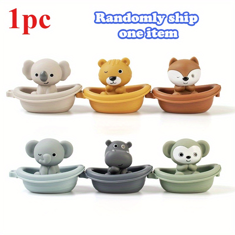 Stacked Boat Toys Animals Hands Puppets