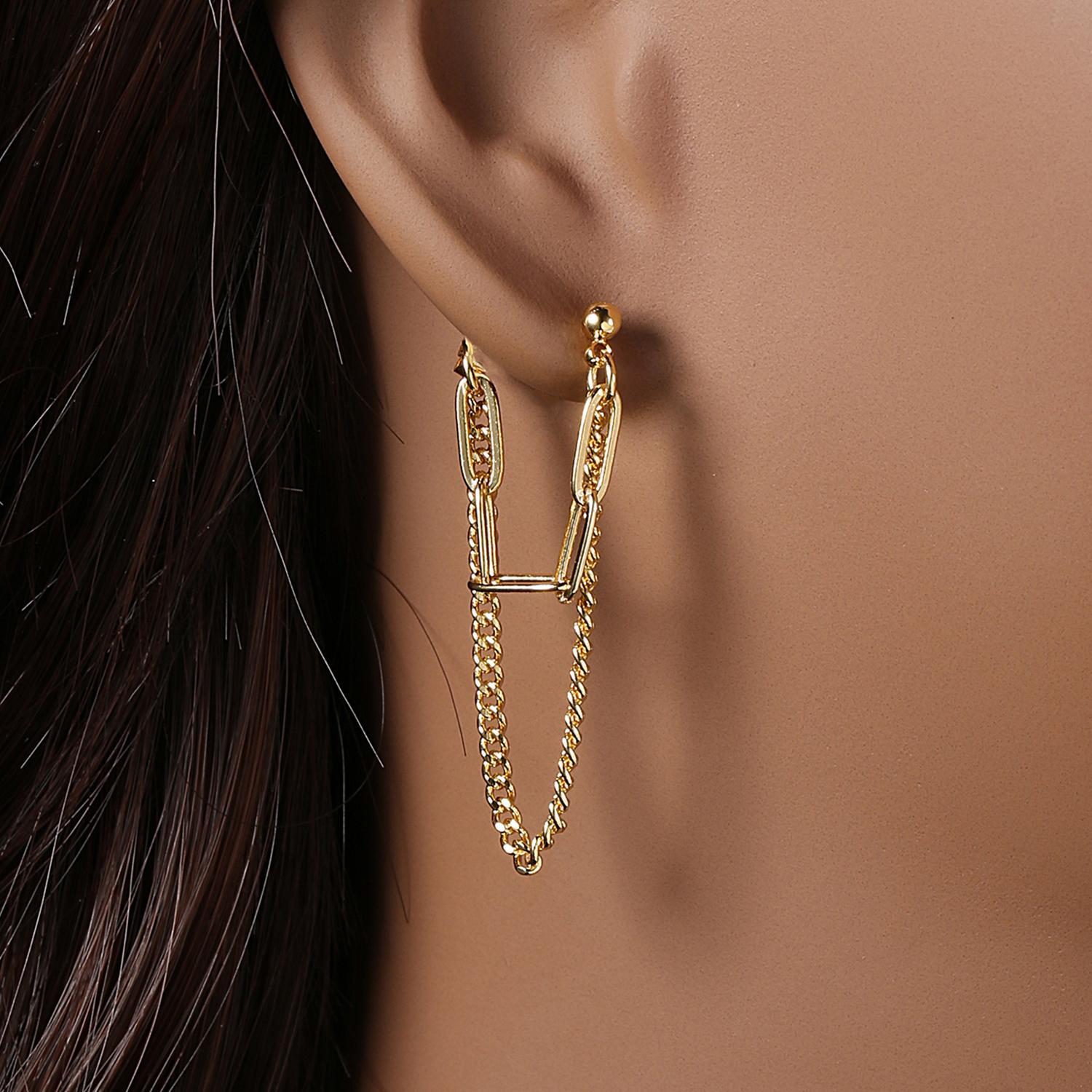 Chain Tassel Earrings