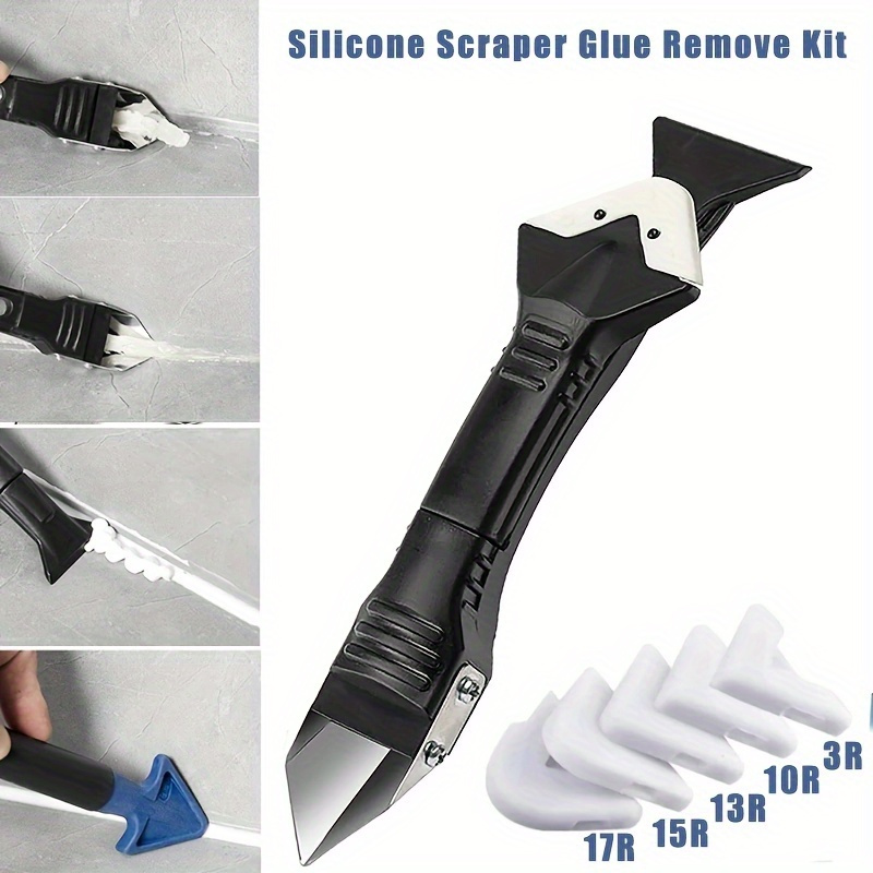 

1pc - And - Remover, Sealant , Grout , Spatula For , Bathroom, - No Needed, Battery- Tool