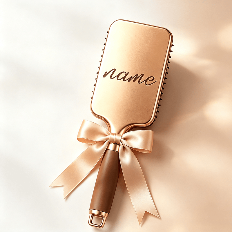 TEMU Personalized Engraved Comb, An Elegant And Classy Gift, Suitable For Giving To Mom, Girlfriend, Bridal Gifts, Bridesmaids, A Great Small Gift,