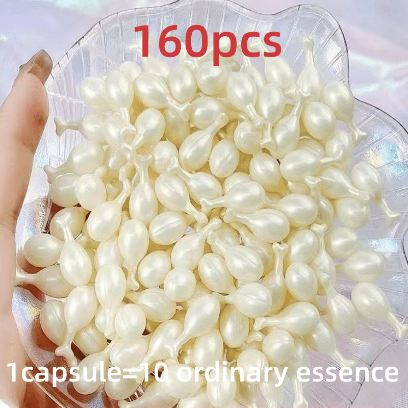 Image of Fduay Fullerene Capsules - Rich In Hyaluronic Acid And Collagen - Skincare Moisturizing And Firming Facial Serum For Types 160pcs