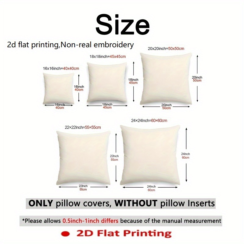 4pcs 2d flat   sided print not embroidered leaf pattern short plush pillowcase machine washable suitable for daily e valentines day mothers day   halloween thanksgiving christmas holiday decoration Product details 2