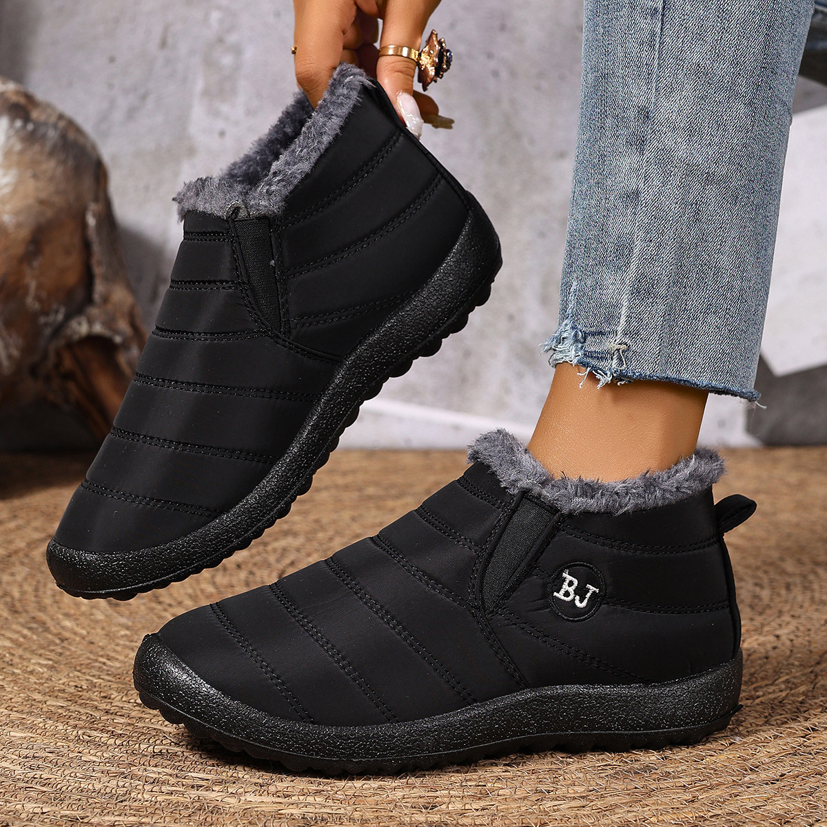 Women's Winter Fuzzy Warm Short Boots