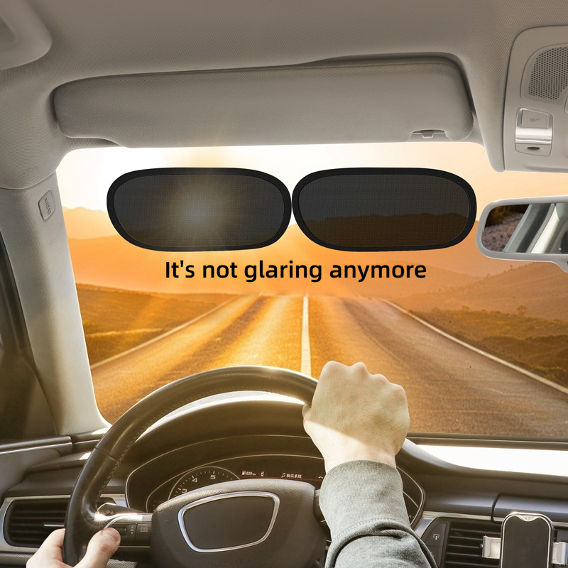 Two-pack Summer Car Mini Sunshade, Static Cling Film Leaves No Residue, Summer Car Side Window Sunshade