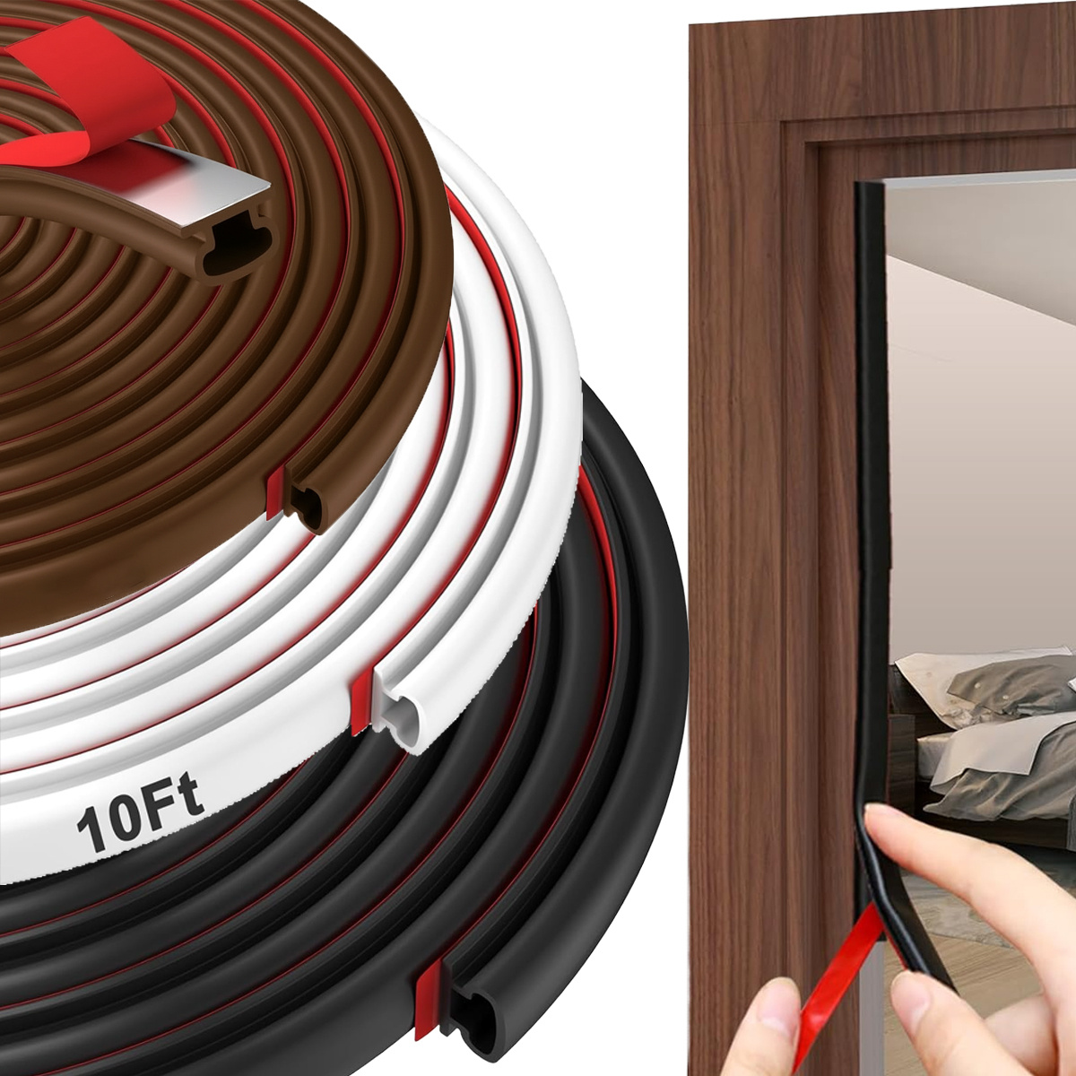 RV Window Rubber Seal Strip: 1/2'' x 1/4'' RV Rubber Window Locking Gasket - Black Car Window Edge Weatherstrip, Weatherproof RV Window Seal for Camper Windows, Boats(20 Ft