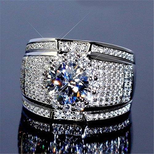 a wide mens ring suitable as a gift for male friends as mens jewelry ring