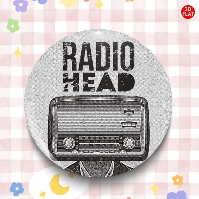 TEMU Classic And Stylish Brooches/pins/badges From The (2d Flat) Band, With Jeans, Clothing, Backpacks, And Hats. Make Ideal Collectibles And Gifts
